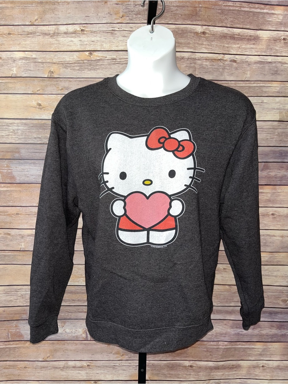 Hello Kitty Heart Sweatshirt - Size Large